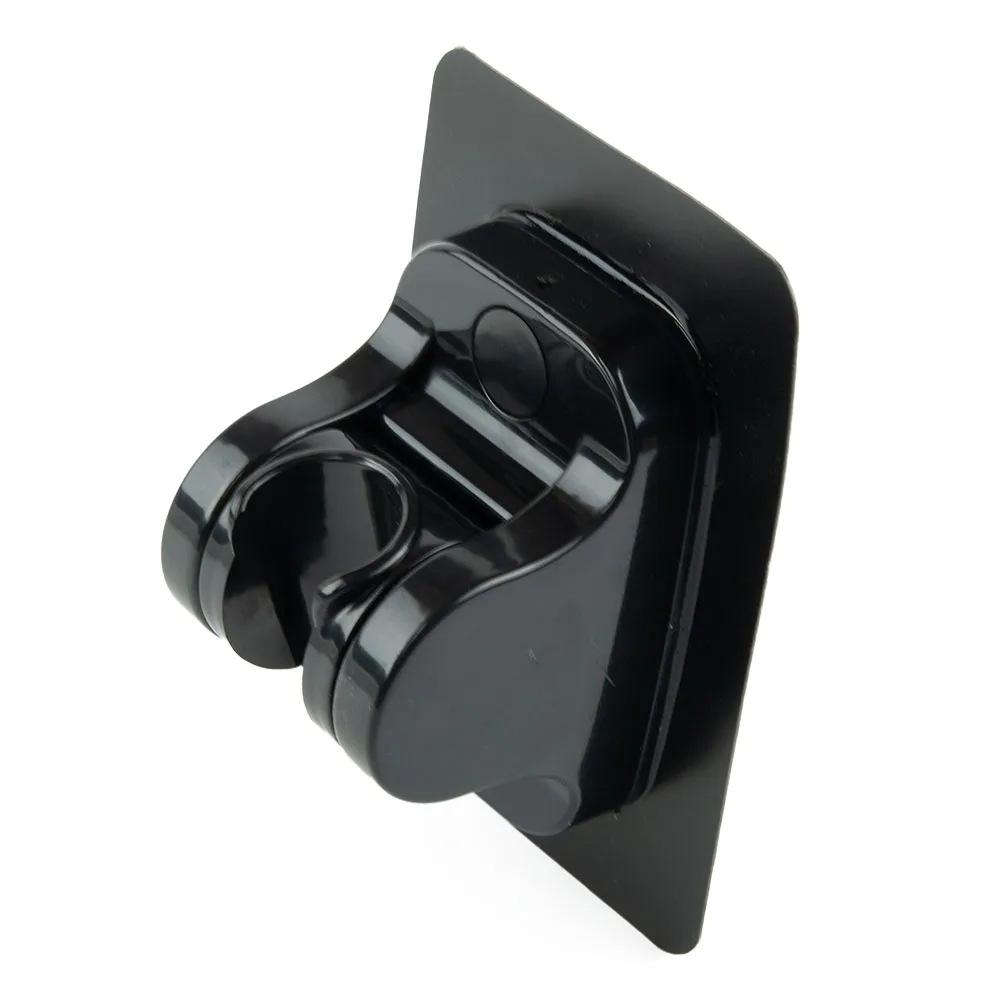 Adjustable Shower Head Bracket ABS Plastic Bathroom Accessories Fixed Base Plate Shower Holder Wall Mounted Easy To Use