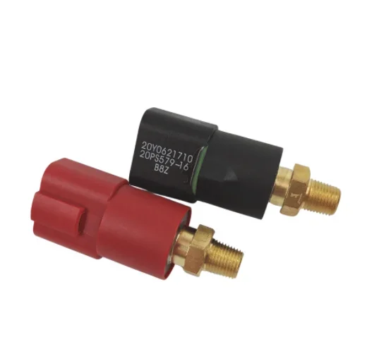 Para Komatsu PC200-7 -8 Interruptor de pressão da válvula de distribuição do sensor hidráulico 206-06-61130 Peças da máquina escavadora da ferramenta elétrica