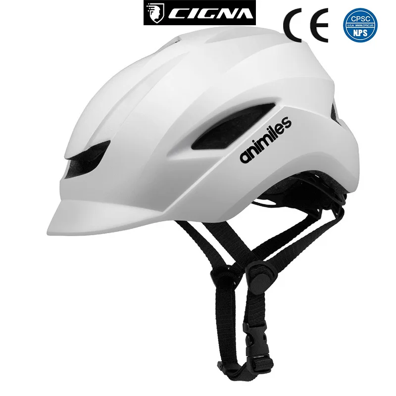 

Adjustable Bicycle Helmet for Men and Women, Road Bike Riding Half-Helmet, Breathable, Casual, Commuting Scooter Caps, One Piece