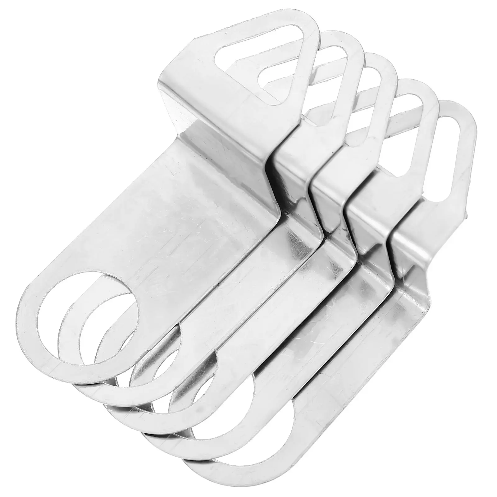 Wall Clock Movement Hanging Hooks 5 Pack Battery Powered Replacement Parts Thick Back DIY Repair Kit