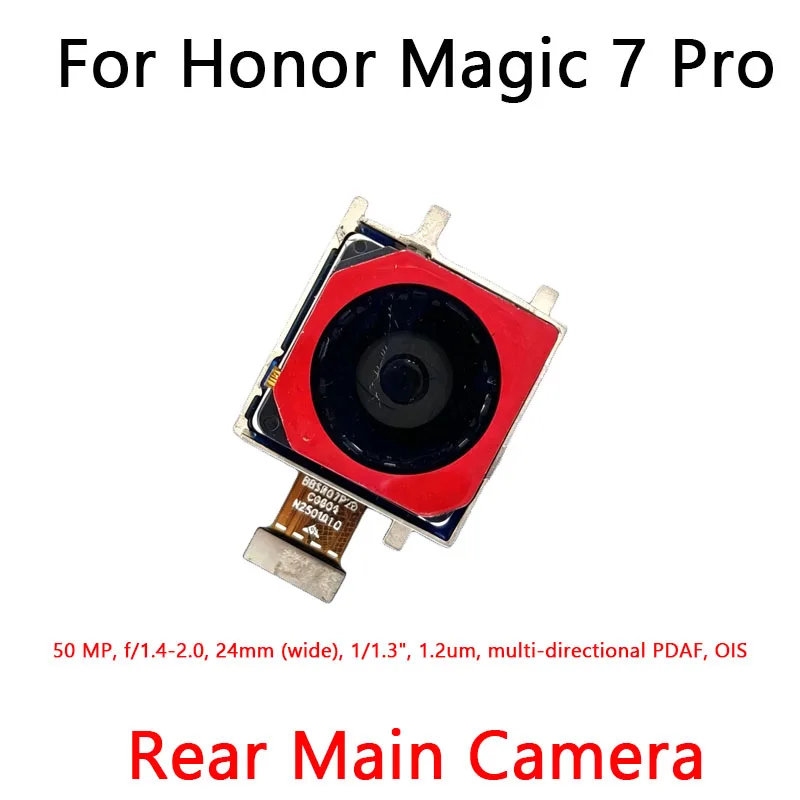 Front Rear Main Camera For Huawei Honor Magic 7 7Pro Primary Back Selfie Facing Primary Back Main Camera Spare Accessory Parts