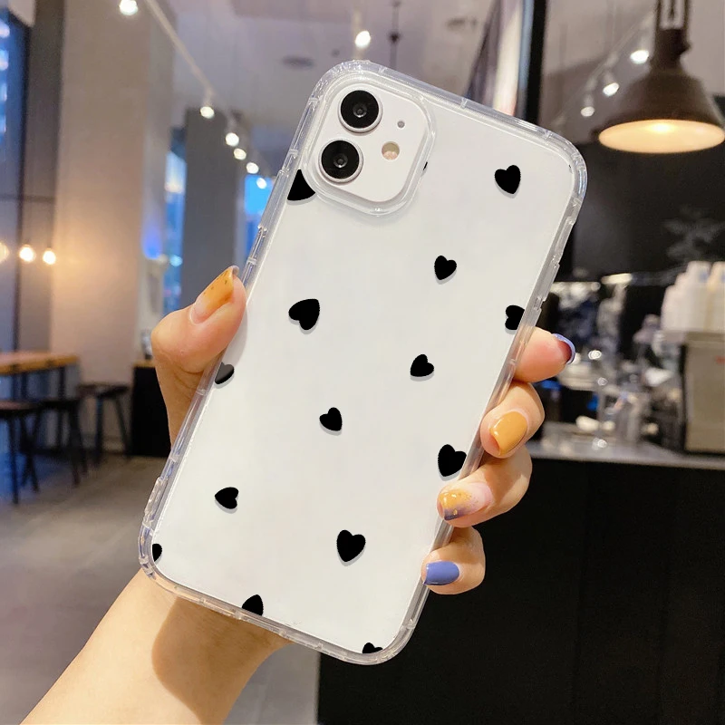 Shockproof Case For Iphone 14 Pro Max Cases Silicon Funda Iphone 13 15 Pro Max 11 12 Mini X Xs XR 8 SE 2022 2020 Tpu Back Cover