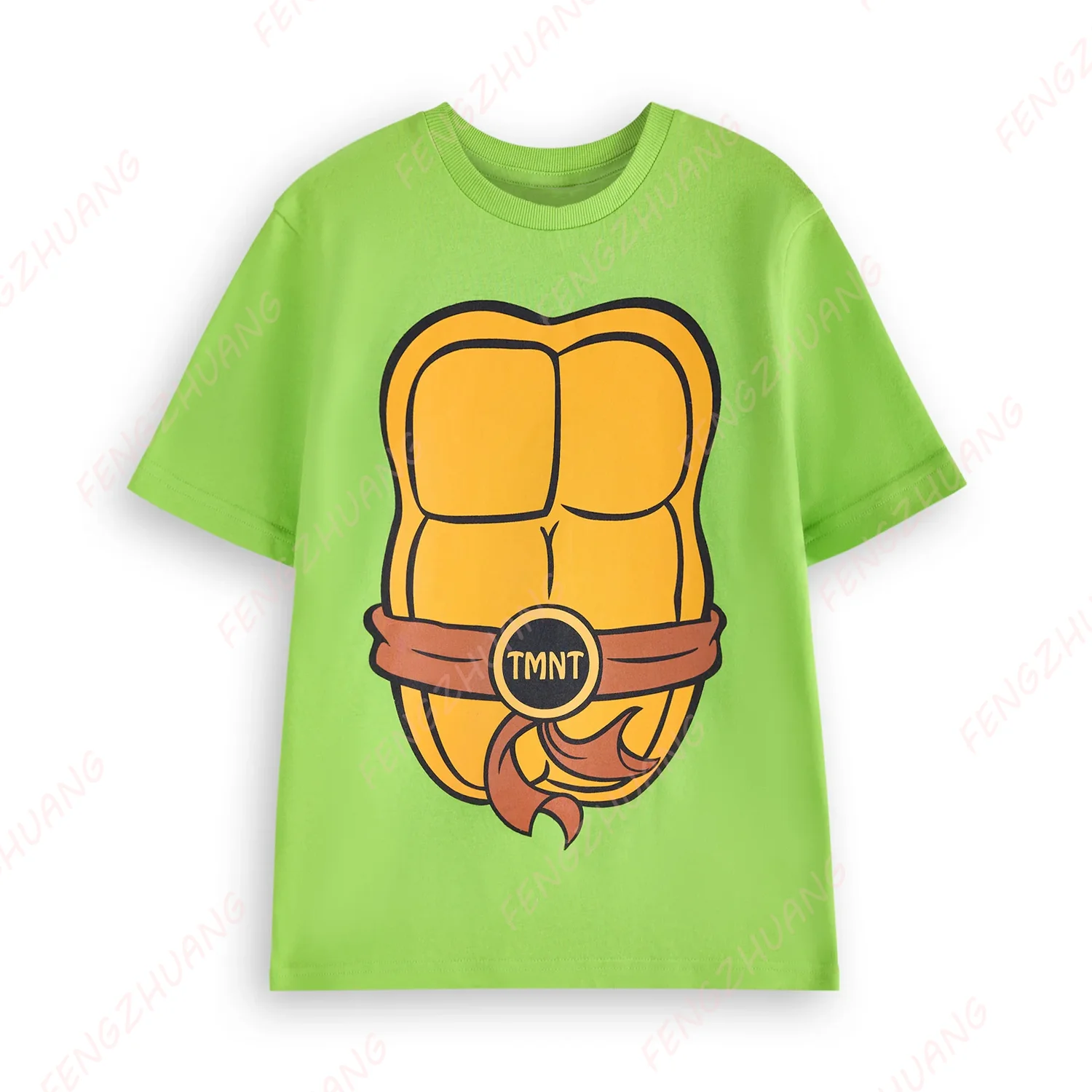 Teenage Mutant Ninja Turtles Cosplay Short Sleeved T-Shirt Men and Women Summer Loose Tops Hot Sale Faddish Casual T-shirts