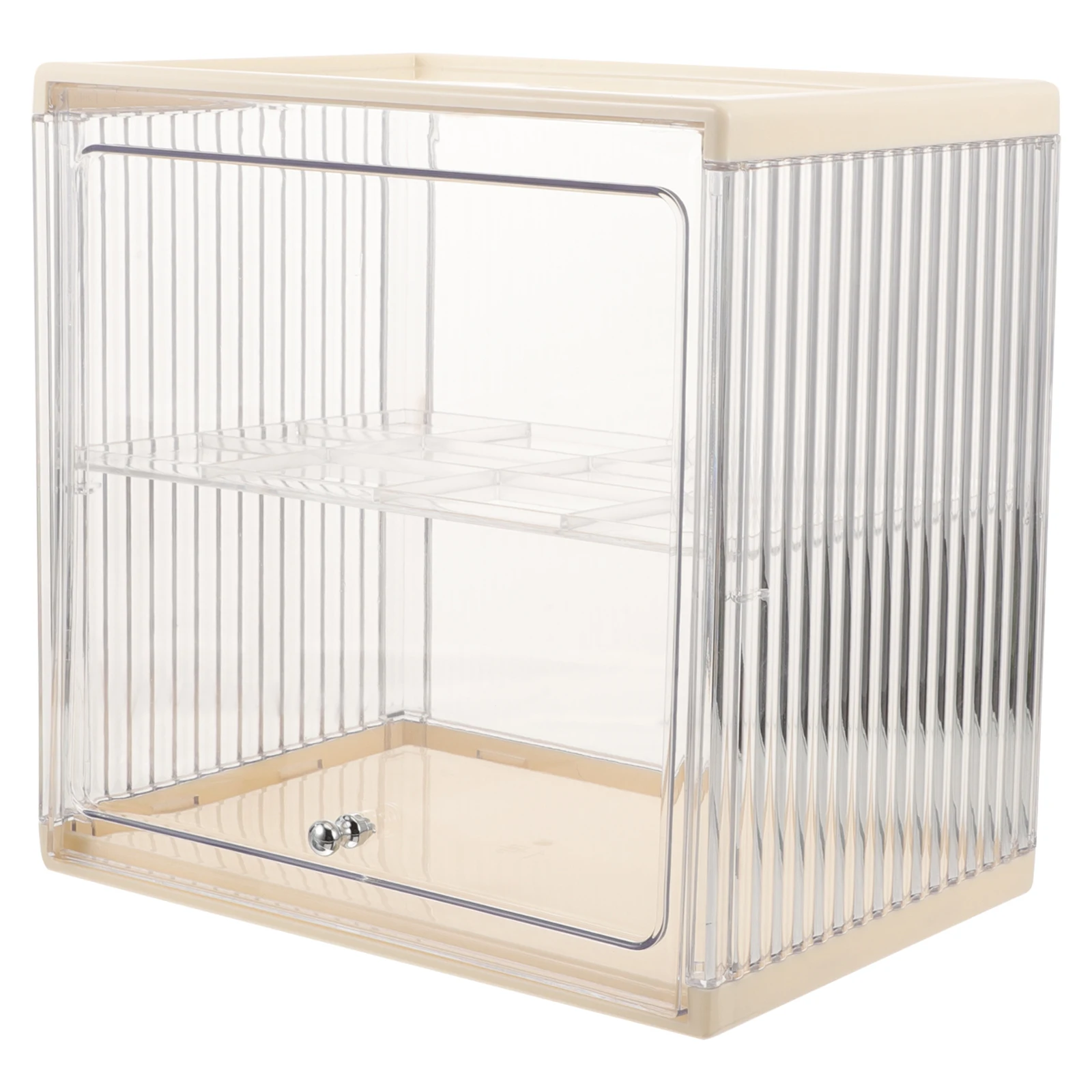 

Double Layer Bread Holder For Kitchen Counter Storage Box Clear Plastic Kitchen Counter Organizer Home Bakery Shop Container