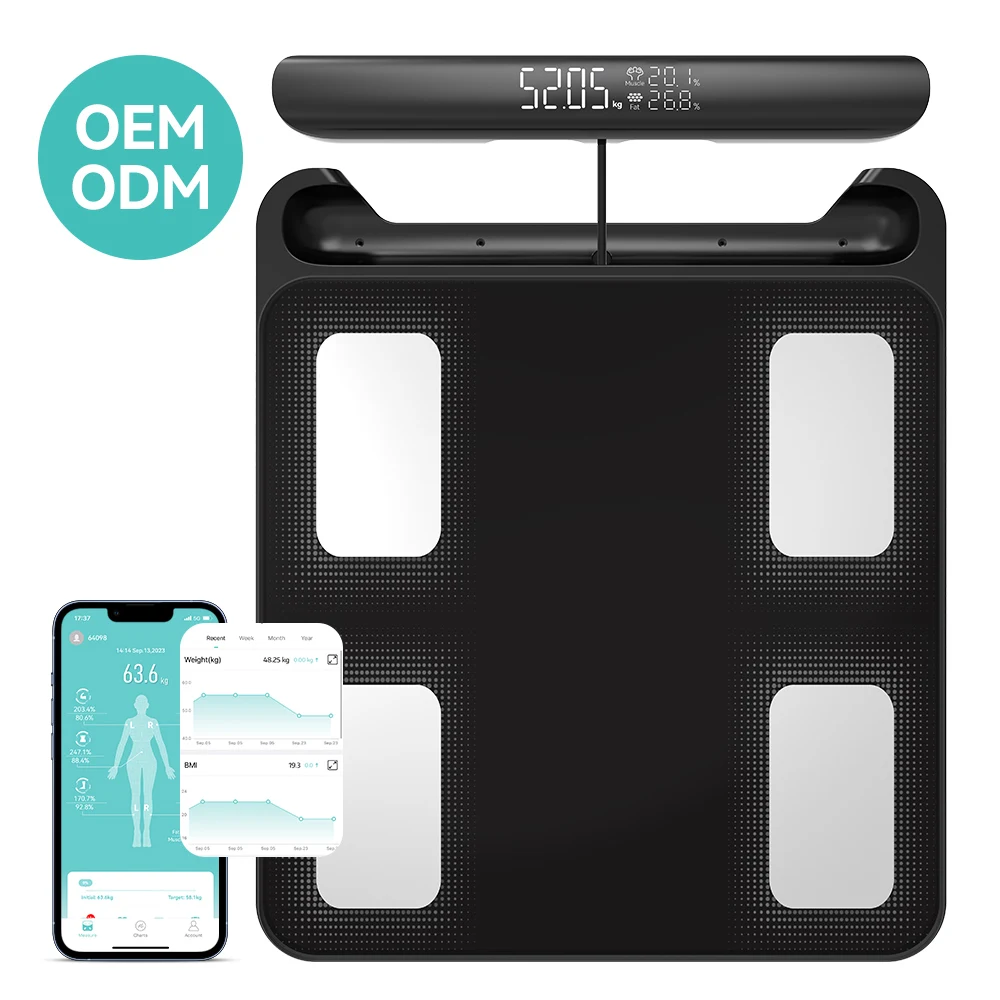 Smart Scale for Body Weight, FSA&HSA Eligible, 8-Electrode Digital Bathroom Scale with BMI Body Fat Muscle Mass, Body Compositio