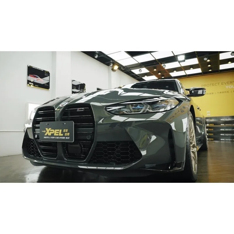 

XPEL PPF 7.5mil Highest quality TPU gloss PPF Car Paint Protection Film glossy PPF 1.52m*15m/roll easy install Self Healing