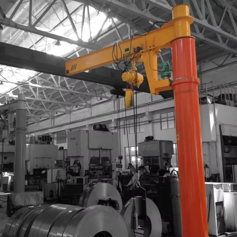 2026 New CE Certificate 0.5 Ton Electric Arm Hoist Jib Cranes for Construction Lifting