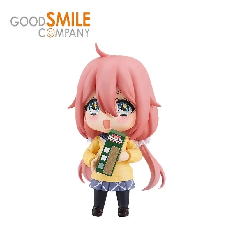 Original Genuine Max Factory Nendoroid 2189 Yuru Camp Nadeshiko Kagamihara: School Uniform Ver 10CM Action Figure Model Toy Gift