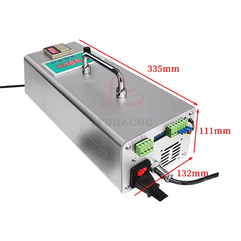 Ingebouwde stappenmotoraandrijving Voeding Multifunctionele 4e as schakelkast Optionele VFD-snelheid Accessoires voor werktuigmachines