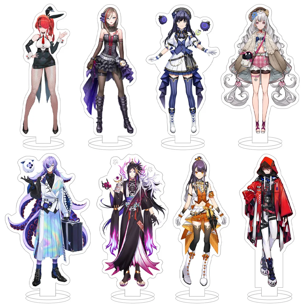 Loen Store NIJISANJI Kisara Ienaga Mugi Sophia Valentine Kozue Mone Kaida Haru soporte acrílico oficial adorno de escritorio