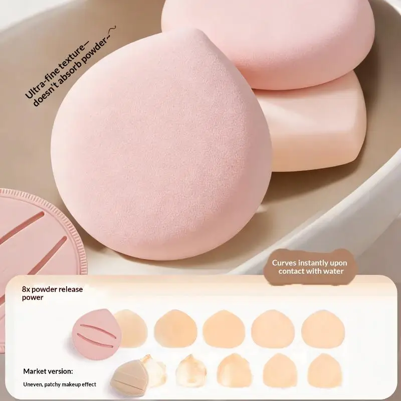 1Pcs Soft Dry Wet Use Foundation Cosmetic Tool Powder Puff Marshmallow Air Cushion Makeup Sponge
