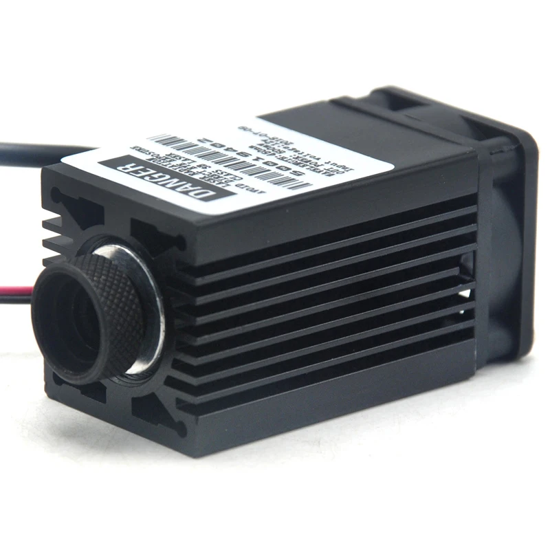 TTL Modulation 780nm 100mW IR Focusable Dot Infrared Laser Diode Module 12V Driver Fan Cooling