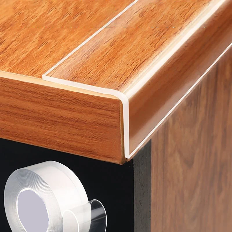 1 Roll Child Safety Table Corner Anti-collision Strip For Cabinet Table Baby Protection Transparent Edge Protection Strip