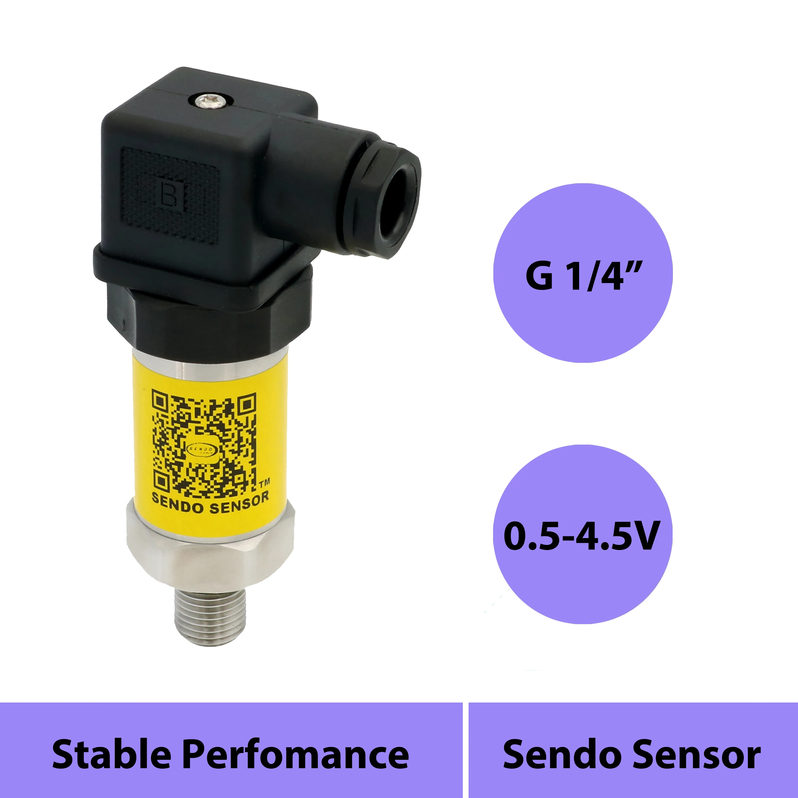 0,5 bis 4,5 V Drucksensor, Bereich 400 bar, 250 bar, 20 MPa, 16 MPa, 600 kPa, 50 bar, 250 kPa, 10 bar, 350 mbar Manometer, g 1 4 Gewinde