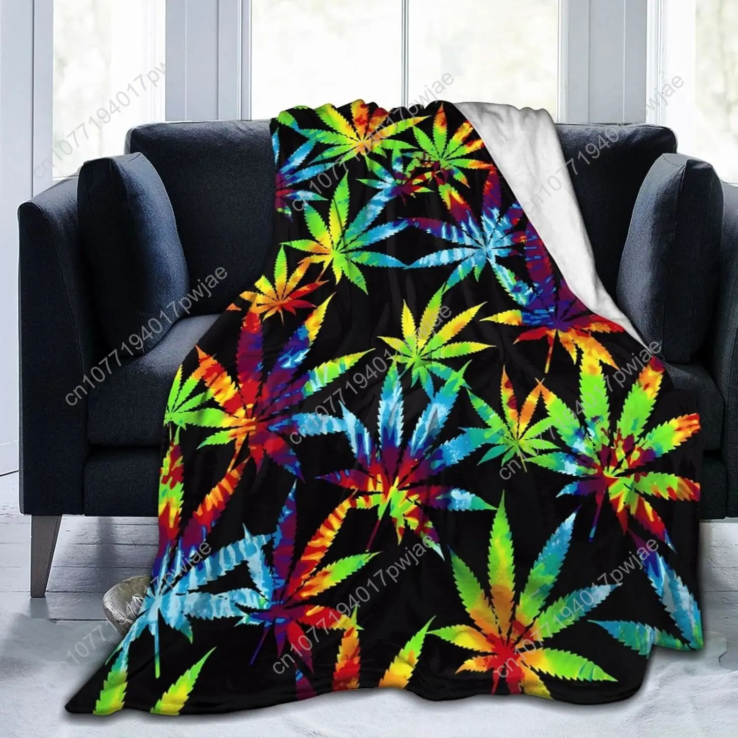 

Music Musical Guitar Flannel Throw Blanket Lightweight Soft Warm Bed Throws for Home Couch Room Sofa Office Travel Camping Dorm