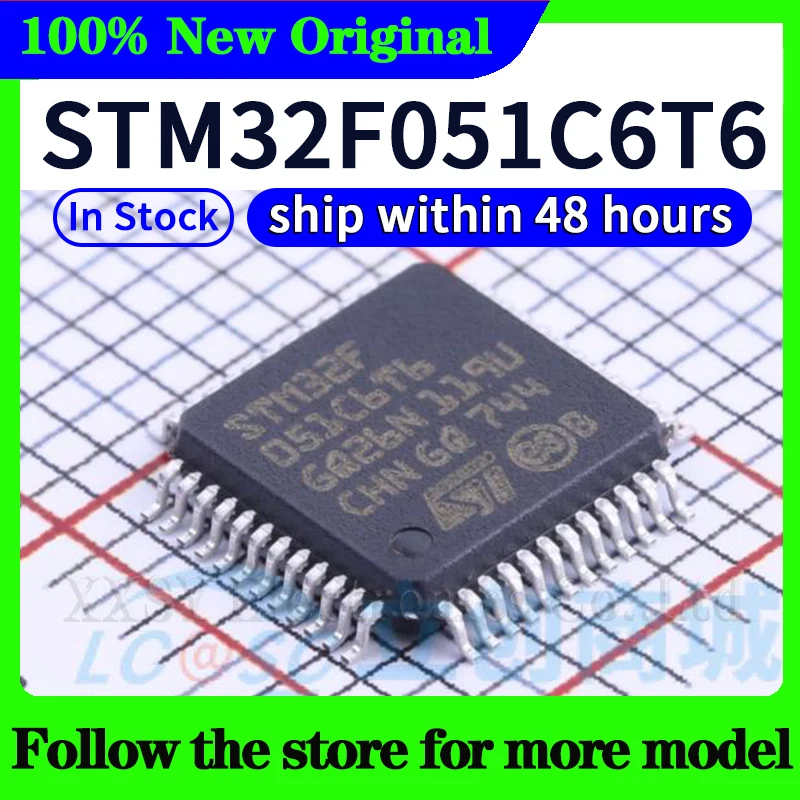 

STM32F051C6T6 В наличии