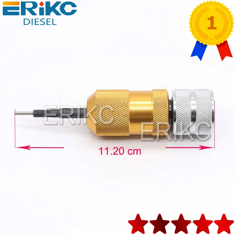 

ERIKC E1024085 CRIN Measuring Tool Electromagnetic Valve Armature Lift Measuring Seat Tool Injector for BOSCH 0445120# Series