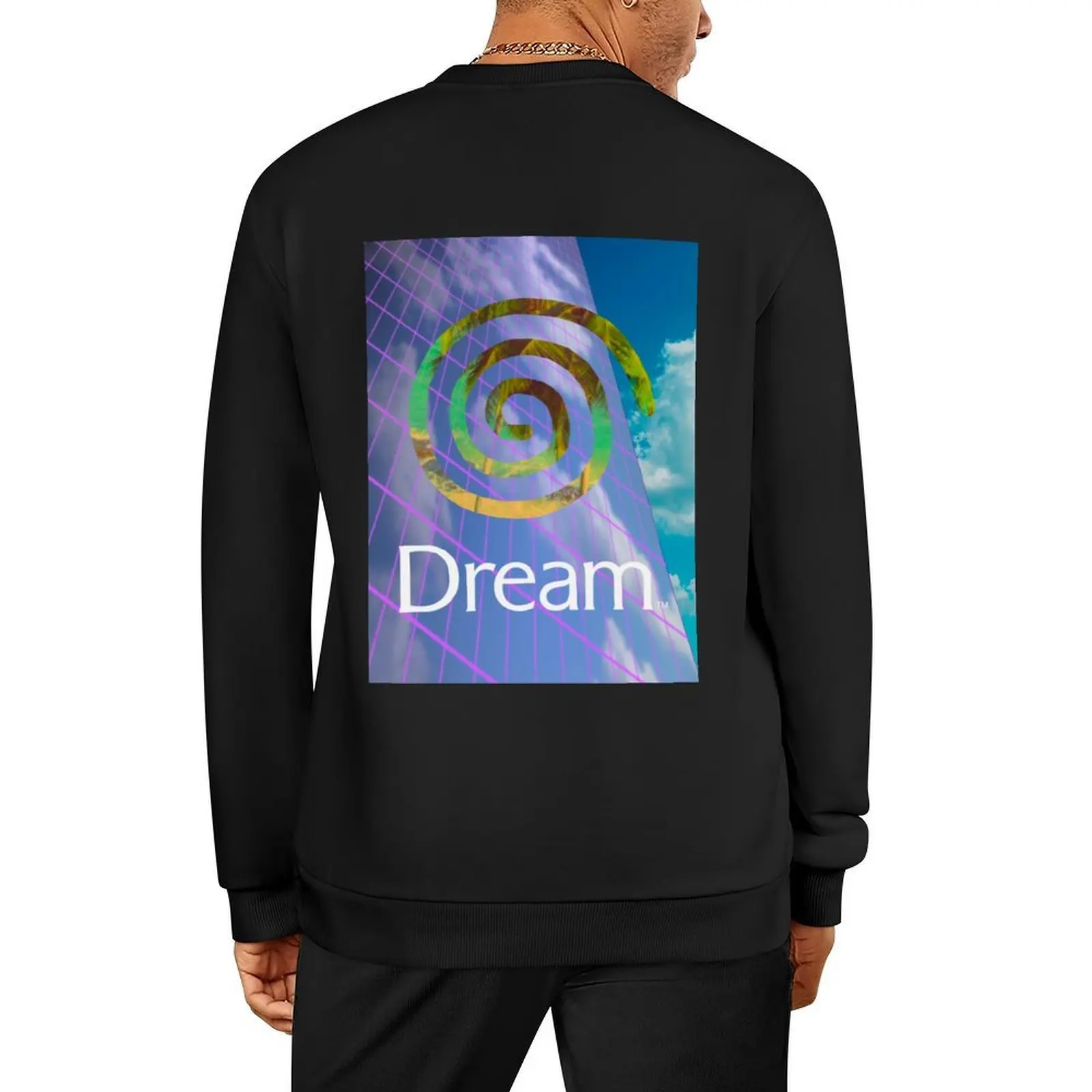

Sega Dreamcast Logo Vaporwave - Dream Pullover anime clothes tracksuits men clothes oversize sweatshirts