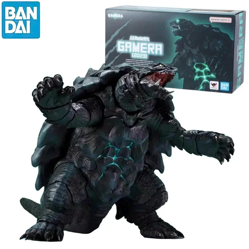 In Stock Bandai Genuine Shm Anime Figure Gamera Rebirth 2023 Gamera New Version 1/6 Action Figures Model Collectible Toys Gift