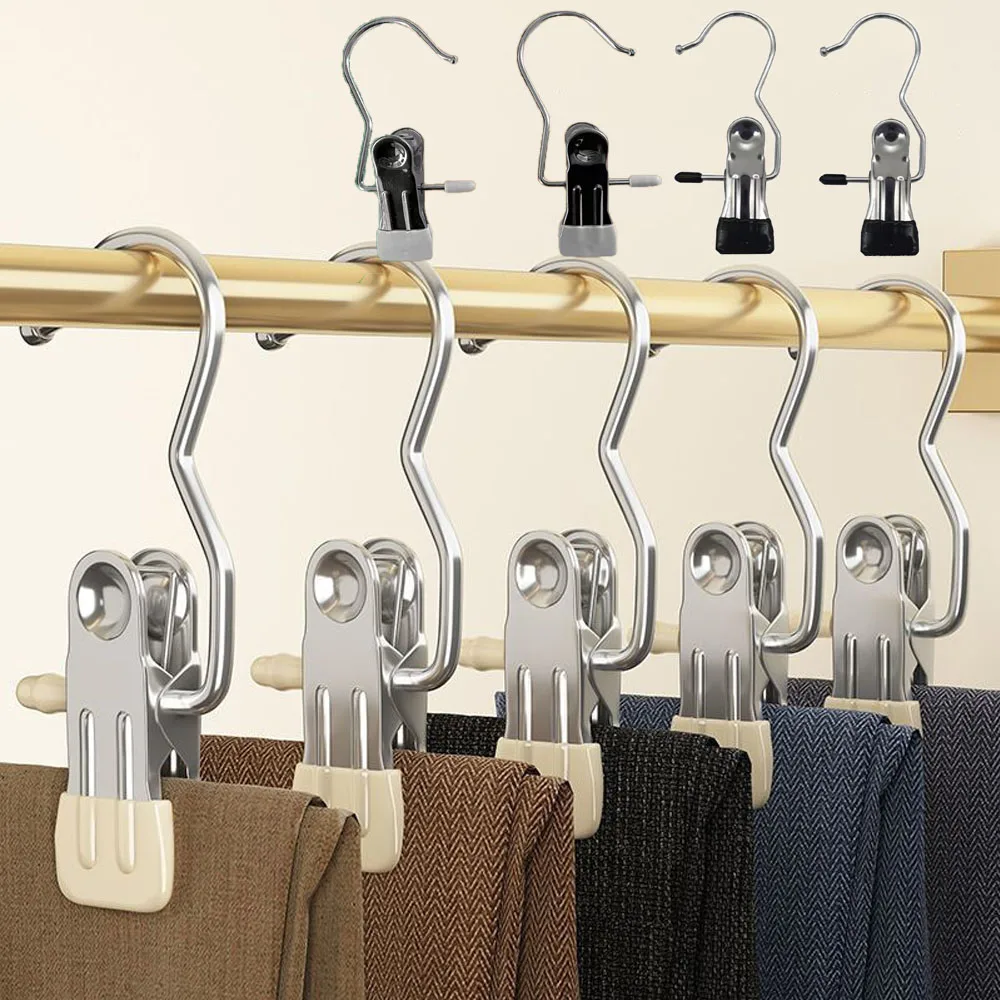 20PCS Boot Hanger Clips,Laundry Hanging Hooks Clothes Pins for Closet Organizer, Space-Saving Clothes Clips for Home Use