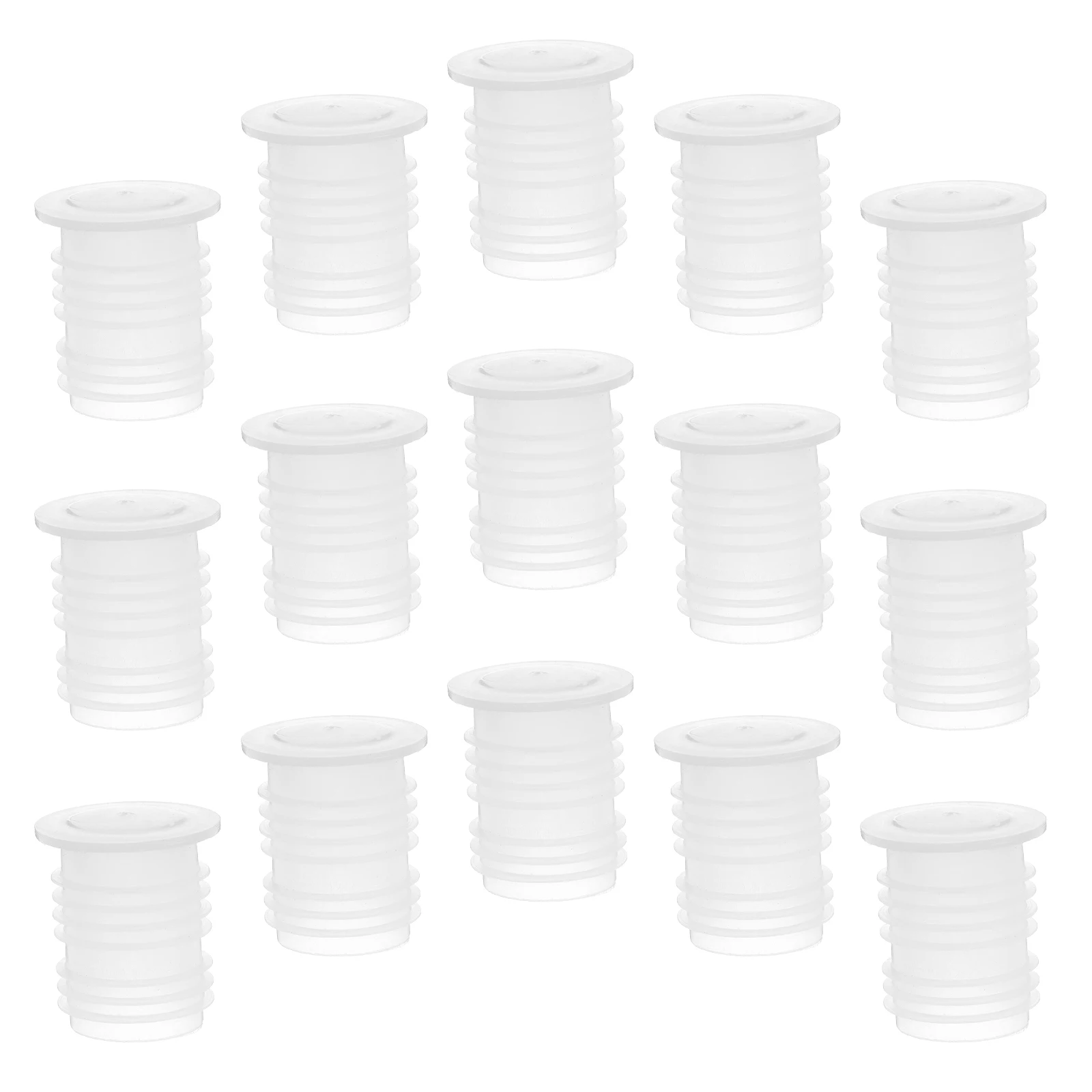 

100Pcs Plastic Stopper Plugs Reusable Wine Bottle Caps Inner Plugs for Containers Salt Pepper Shaker Sealing Plug