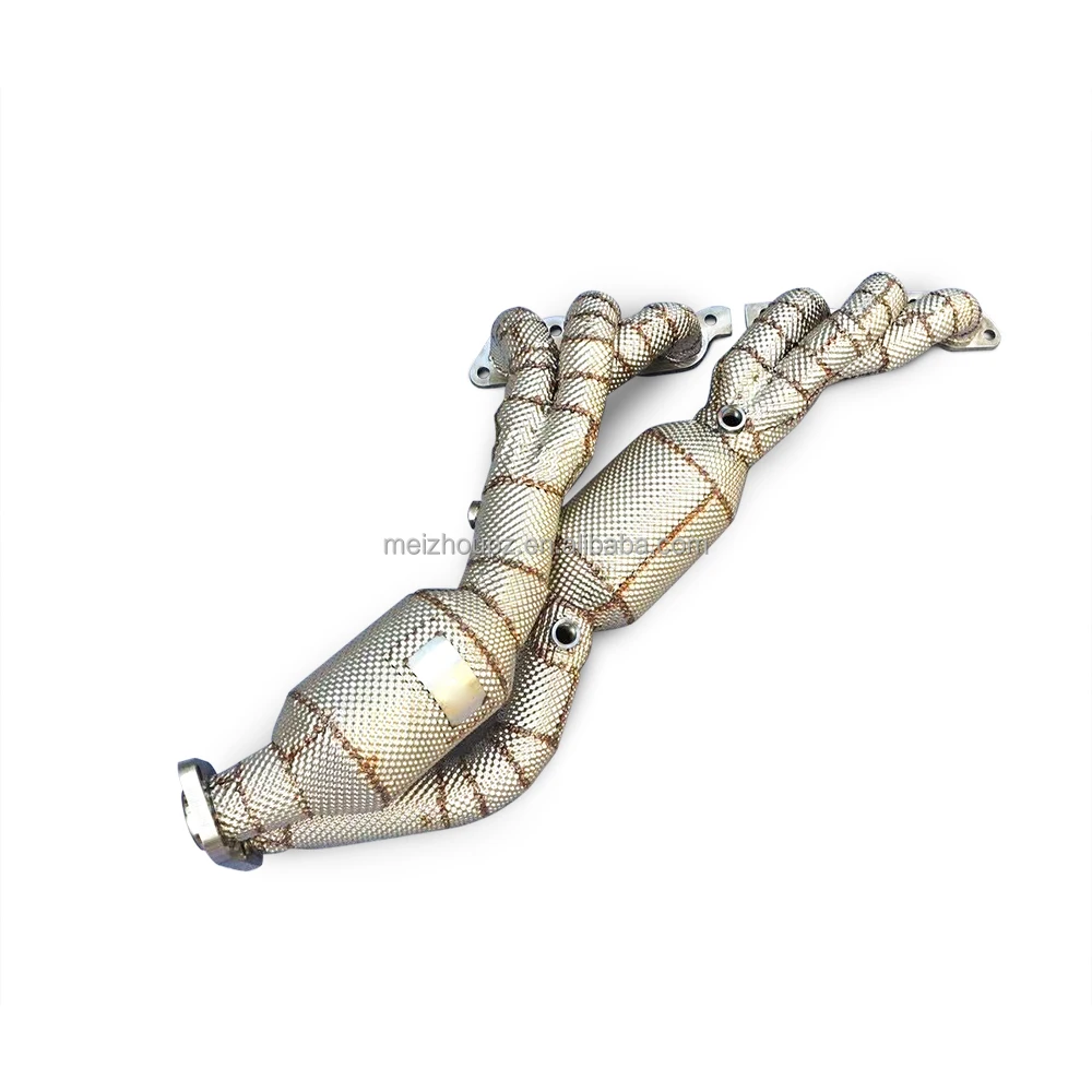 

Exhaust Manifold Header With Heat Shield For Lexus Gs300 2JZ 3.0 2006-2012 Engine Stainless Steel Exhaust Muffler Pipe