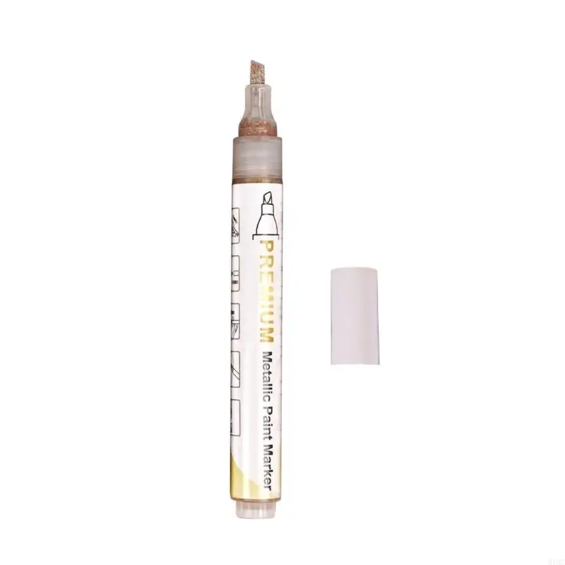 

Metallic Waterproof Permanent Marker Pens DIY Epoxy Resin Mold Color Drawing Student Supplies Craft Marker Pen