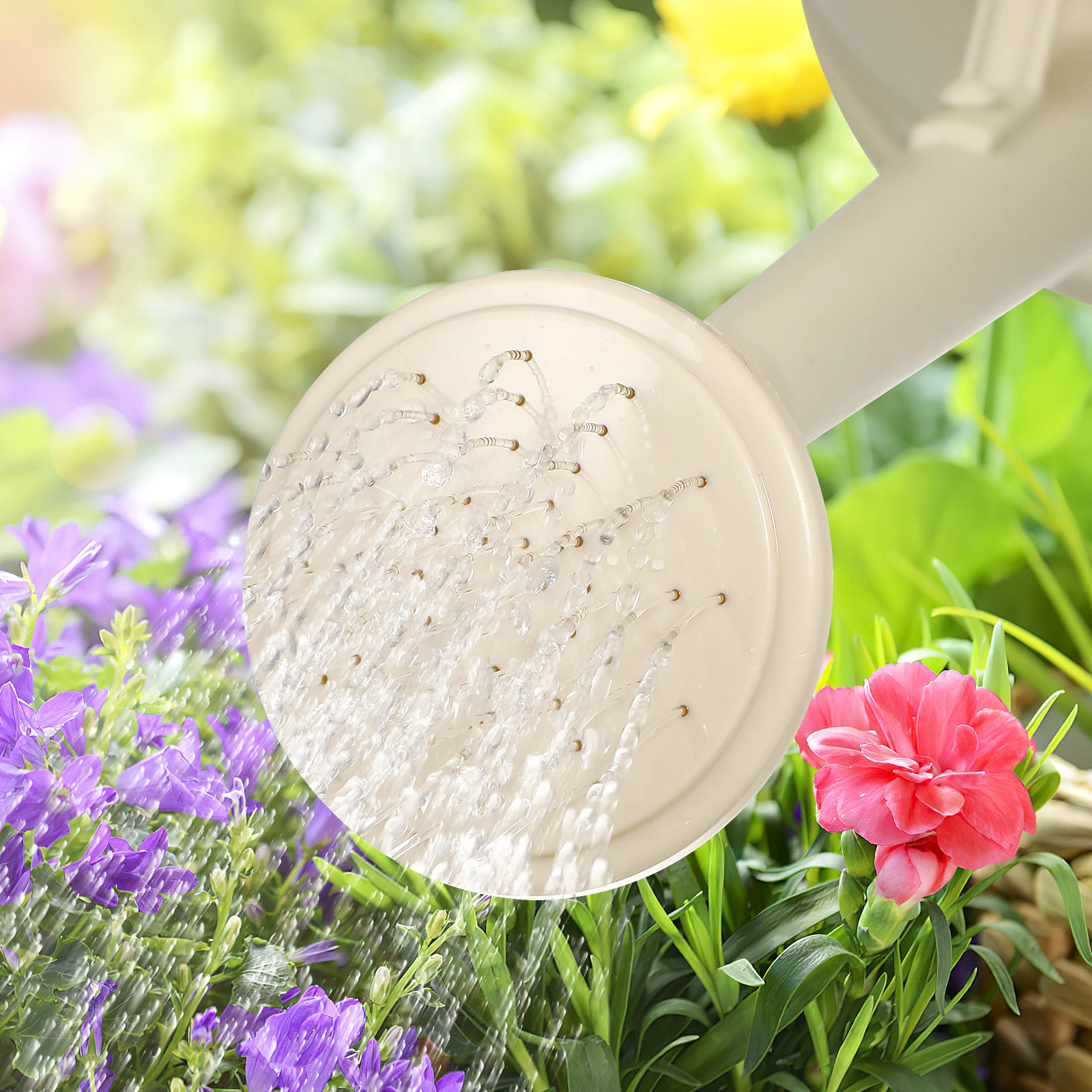 

Plastic Watering Can Long Spout Ergonomic Handle Garden Kettle Flower Supply Pot Outdoor Indoor Durable Safe Anti Aging Break