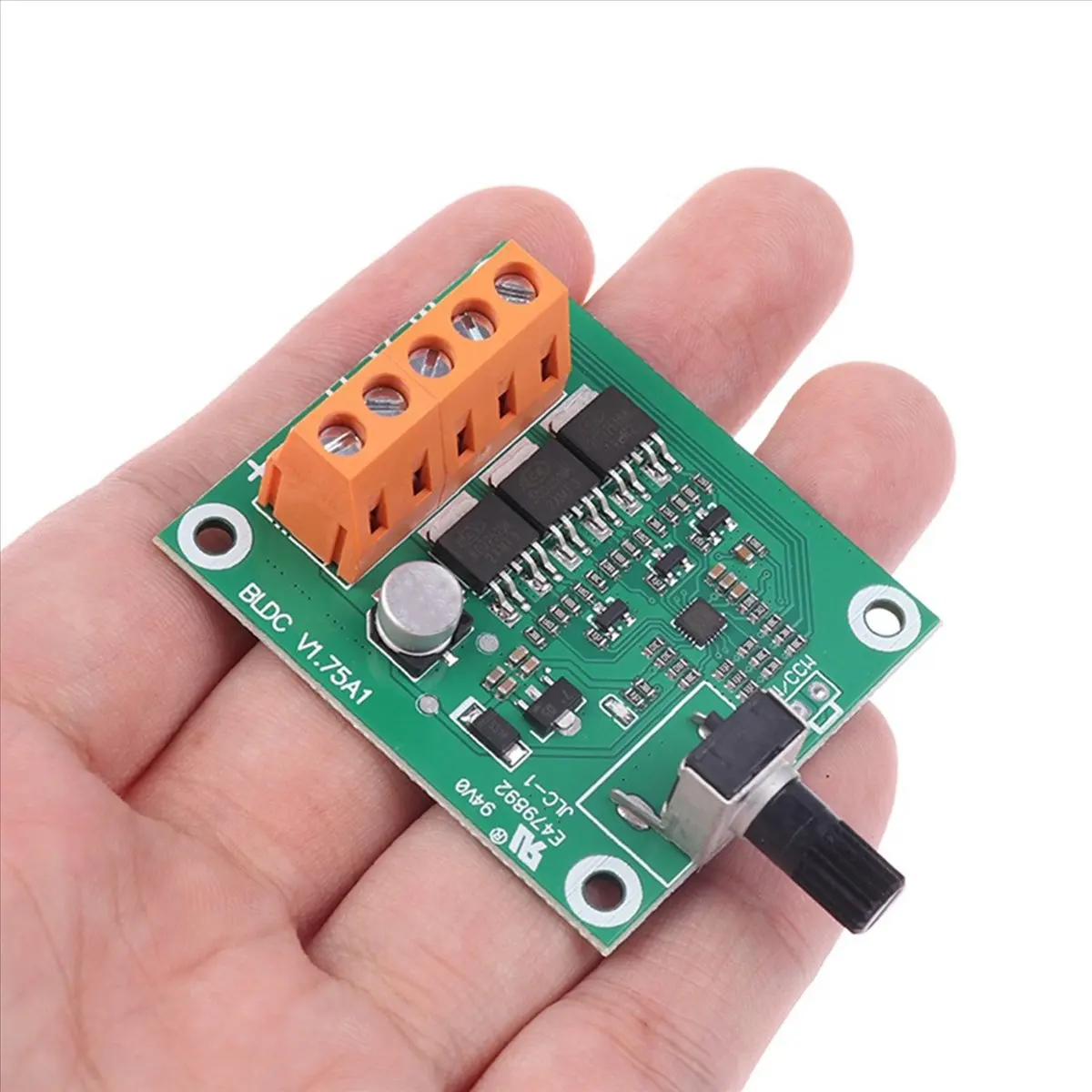 (CLOS) Brushless DC Motor Driver Controller Board 6V 12V 24V CD Drive Fan Motor Governor DIY Motor Controller Accessories