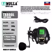 【¥3,276】SAMOLLA ベイトリール 大型LED液晶 A 特別割引-アリエク特価アラート