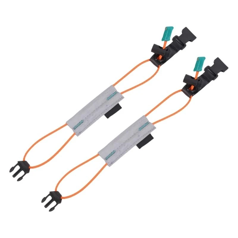 

2Pcs Reflective Cycling Band Trouser Strap with Adjustable Cord Lock Wearable Wrist/Ankle Band for Cycling Running