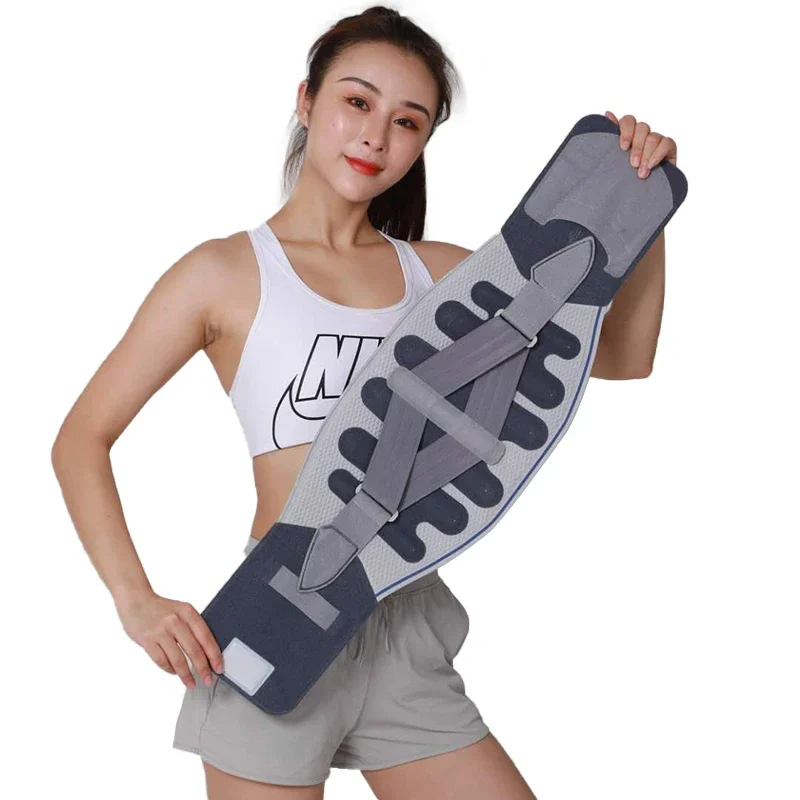 Adjustable Comfortable Medicadressbar Back Brace Waist Support Sample Customized Logo Universal Lumbar Support Supporter fast sh
