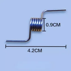 1 szt. Do sprężyna skrętowa sprężynowego Midea drzwi lodówki BCD-302WTM/330WTV/303WTM/372WTV akcesoria sprężynowe