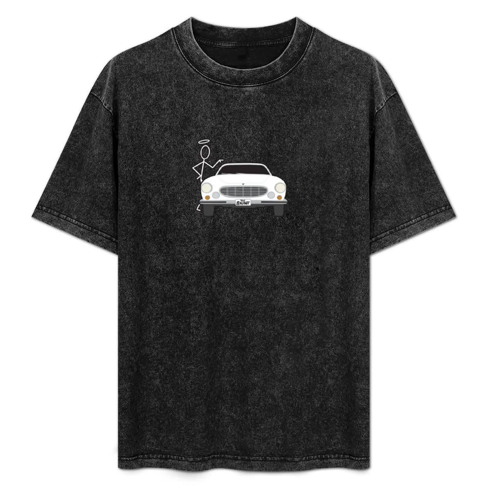 

The Saint Vintage Swedish Car P1800, P1800S, P1800E and P1800ES T-Shirt tees blue lock tops men t shirts high quality