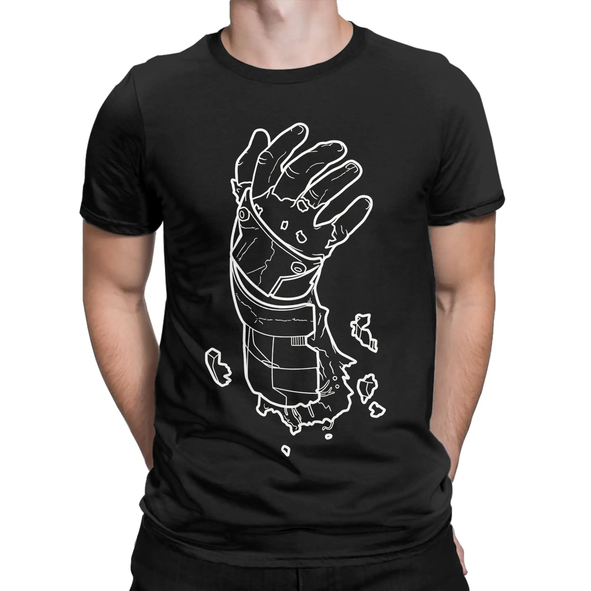 Dead Space Isaac White  T-Shirts Men Women  Vintage 100% Cotton Tees Round Collar Short Sleeve T Shirts Birthday Gift Tops