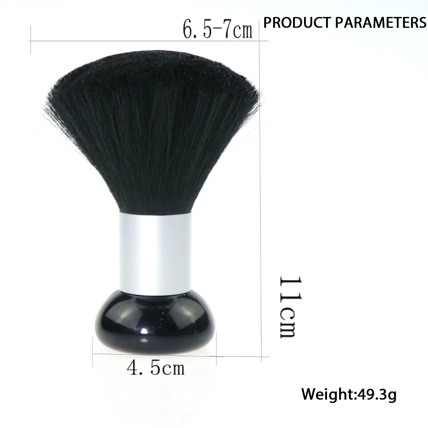 Weiche Haarbürste Nacken- und Gesichtsbürste Friseur-Haarbürste für Friseursalon Haarstyling Friseurwerkzeuge – Detail 3