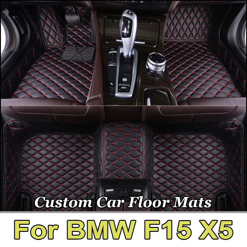 

Car floor mats for BMW F15 X5 2014 2015 2016 2017 2018 Custom auto foot Pads automobile carpet cover