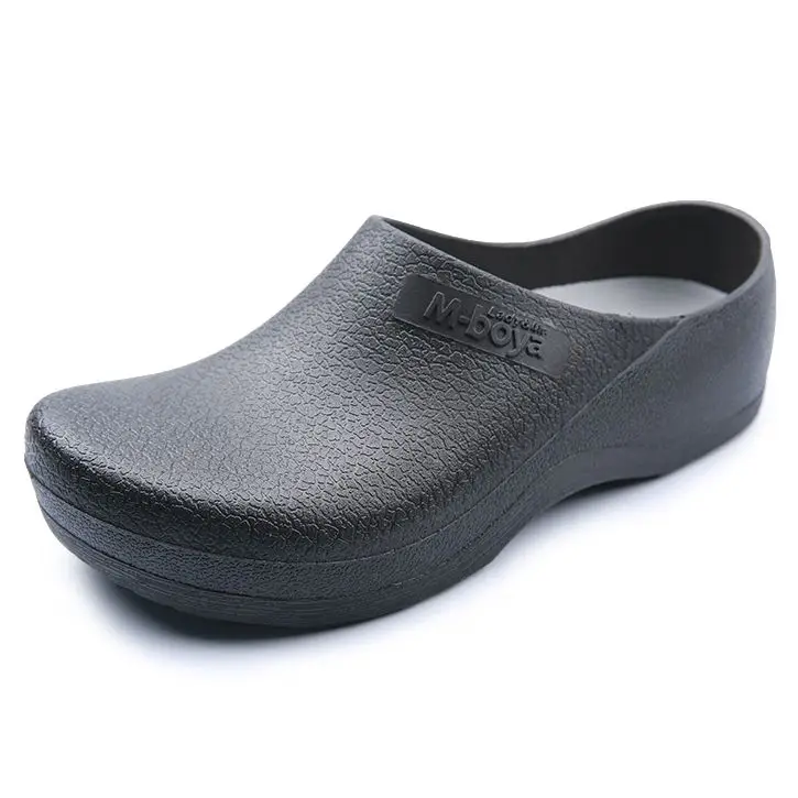 New Hotel Kitchen Clogs Non-slip Chef Shoes Casual Flat Work Shoes Breathable and Durable Chef Work Shoes Size Increase 37-46