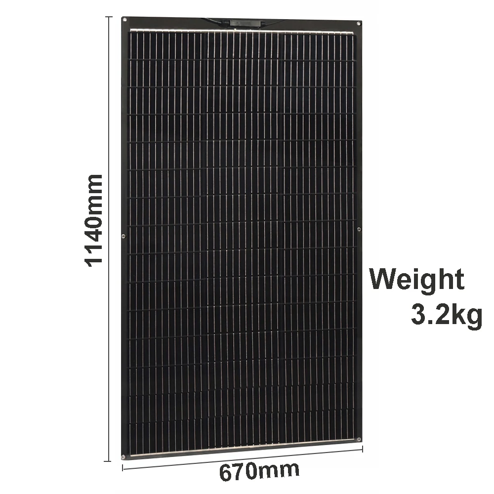 placa solar 200w 150w 140w 120w 130w 100w painel fotovoltaico flexível painel solar 12v bateria para casa varanda barco campista RV armazém da UE DHL transporte