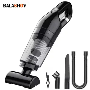LEIBOO 10000PA Car Vacuum Cleaner Mini Portable Wireless Hand held Cleaner for Home Appliance Powerful Cleaning Machine