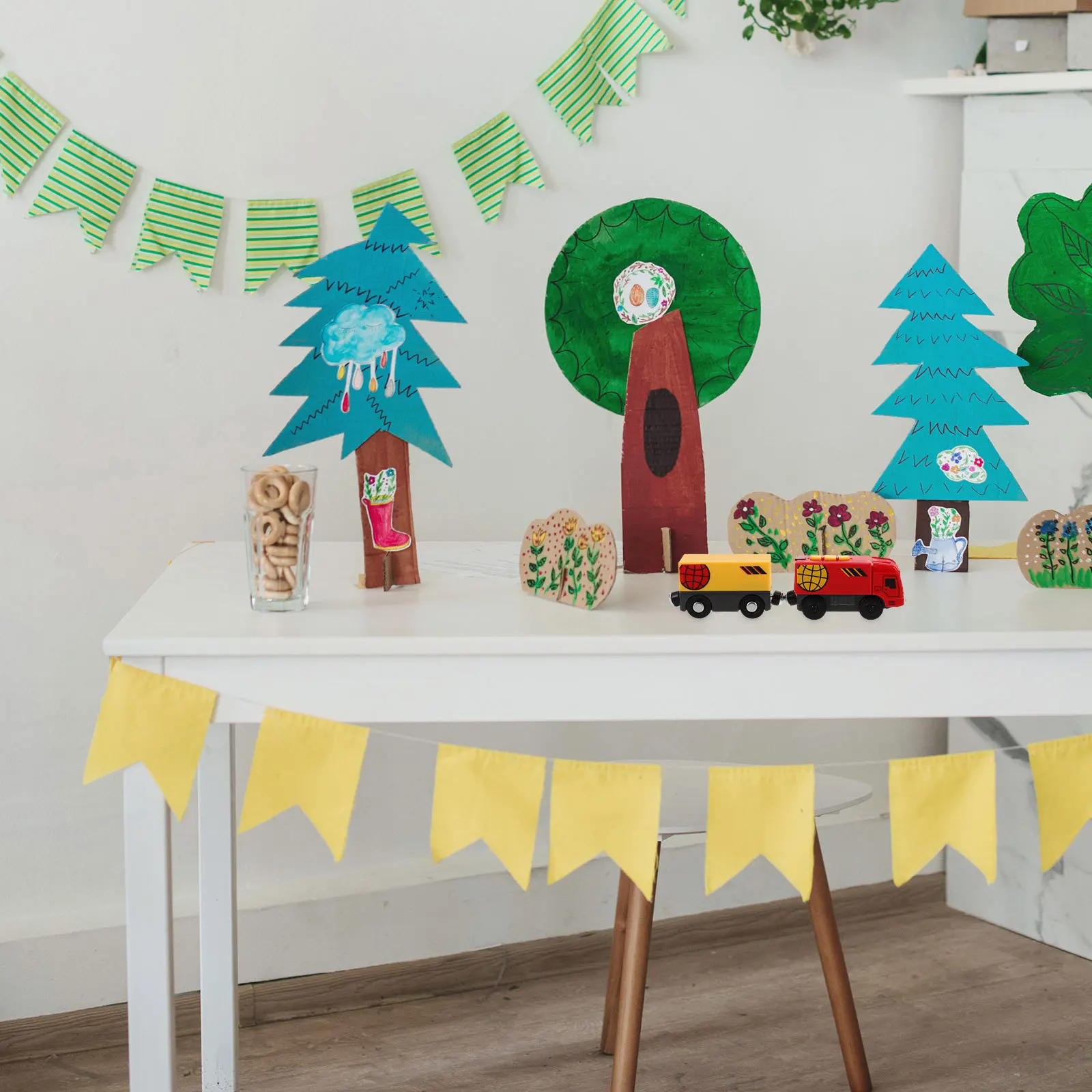 Ensemble de Locomotive à commande de Train électrique télécommandé, Design rétro créatif pour enfants, cadeau d'anniversaire, ensemble de Train jouet pour enfants