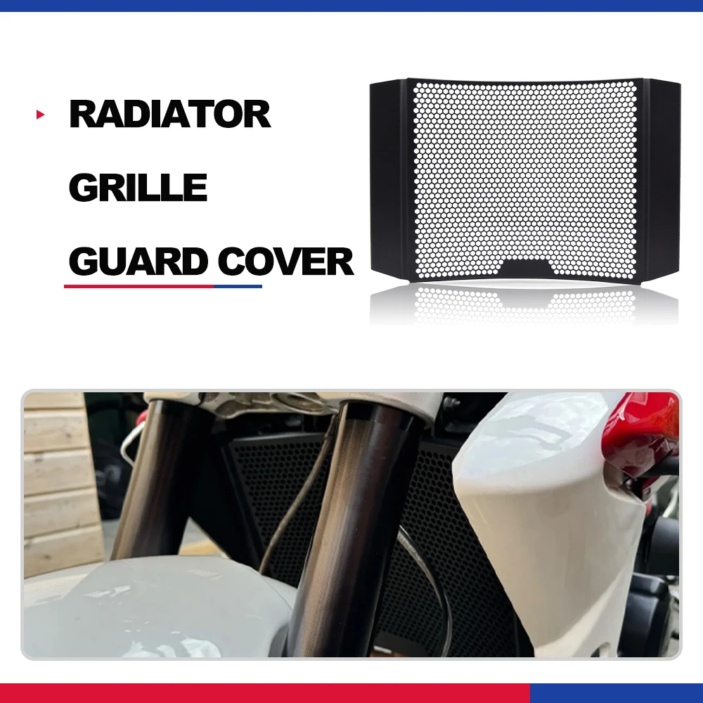 

For Street Triple 675 R 2007 2008 2009 2010 2011 2012 Motorcycle Radiator Guard Protector Grille Cover Water Tank Protection