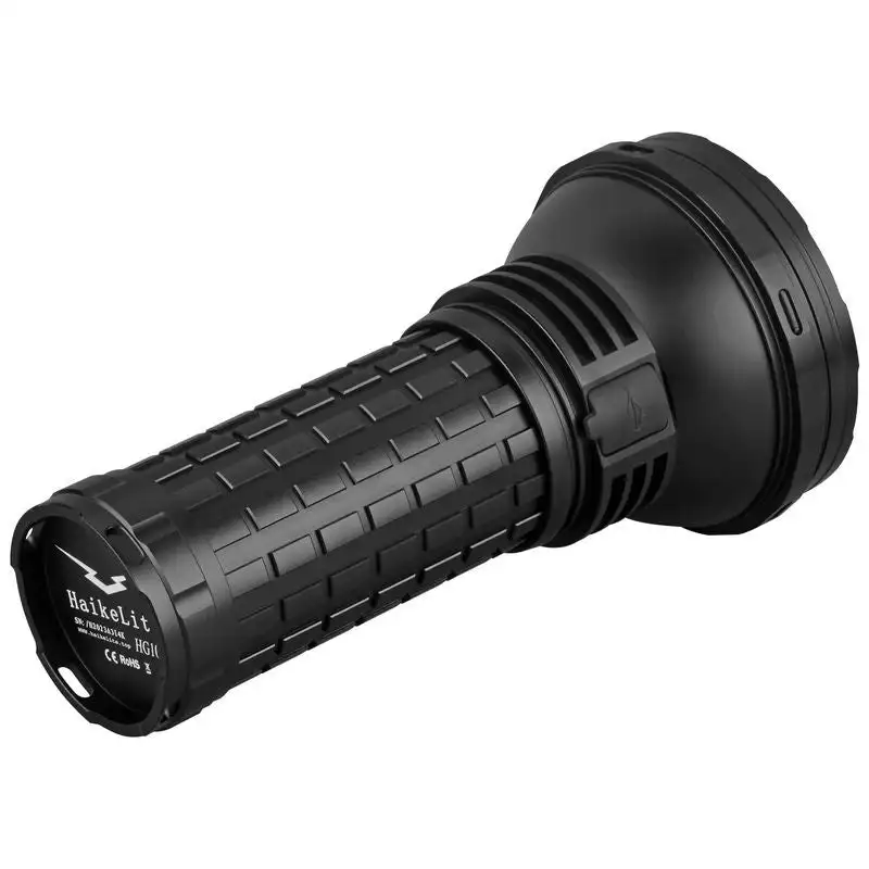 Haikelite HG10 Powerful Flashlight High Power Led Flashlights 20000 Lumens 1350 Meters Torch Light