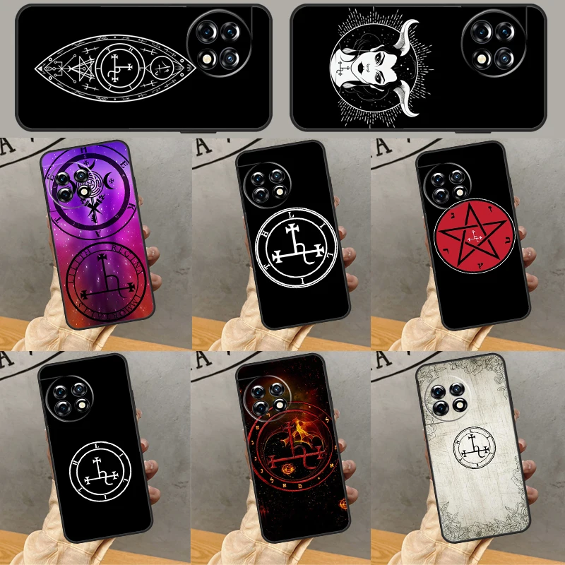 Sigil of Lilith For ZTE Nubia Red Magic 8 Pro 8S Pro Plus Case For Red Magic 6S 7S 6 7 Pro 5G 5S 6R Cover