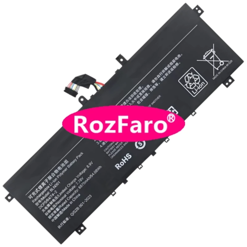 

RozFaro For OPPO Realme Air BLN001 7.78V 54.08Wh 6875mAh Laptop Battery For Realme Book CloudPro002 14inch Notebook