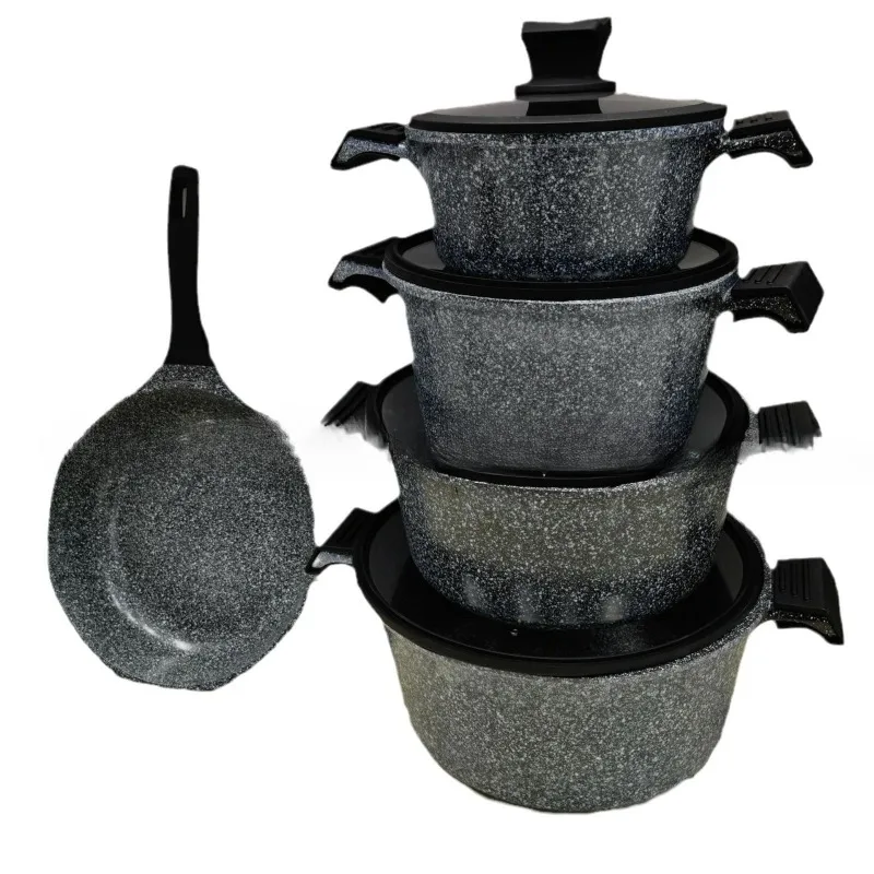 

Free Kitchen Household Pot Set Non-stick Maifanshi Die Casting Pot Soup