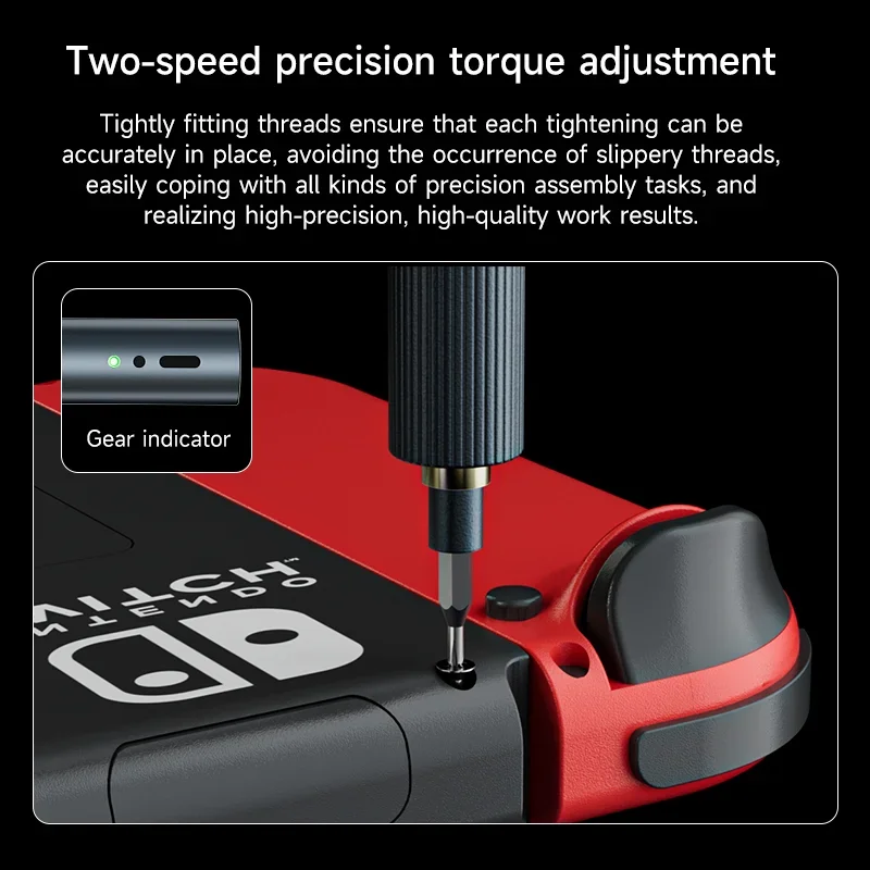 XZZ ES24 Dual Torque Adjustable Electric Screwdriver with 24Pcs Bits Portable Repair Kit USB Cordless Professional Tool Kit