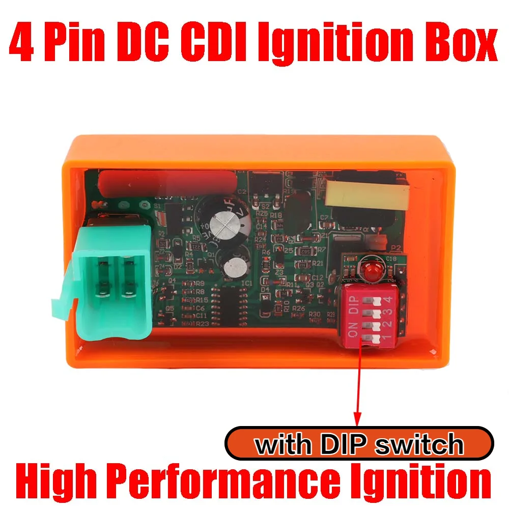 XY110-Q PHOWNIX50 V-Blade 250 ATV AKT110S CD110 TC100 VENTO Rocketman250 Tornado WY48Q-2 JET50 RACING DC 4PIN CDI وحدة الإشعال