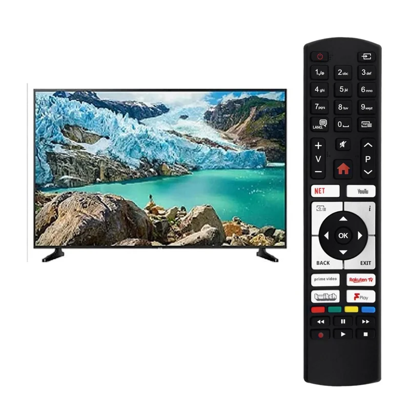

FULL-RC4519P Replace TV Remote Control For TELEFUNKEN VESTEL RC4519P Smart TV Remote Control
