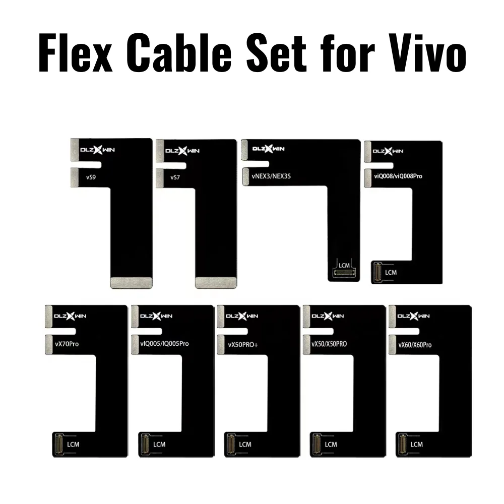 

DLZXWIN Whole Set Tester Flex Cable for Vivo for S300 /S800 LCD Tester